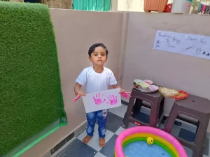 Balvatika Play school Celebrated Holi at Noble Nagar Gujarat 3