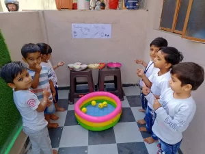 Balvatika Play school Celebrated Holi at Noble Nagar Gujarat 5