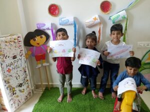 Holi Celebration At Balvatika Play School Vapi Gujarat