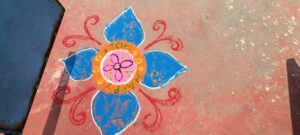 holi celebration bada bazar Talcher odisha