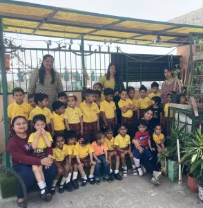 earth day activity celebrated at bragnam pre school zirakpur, punjab