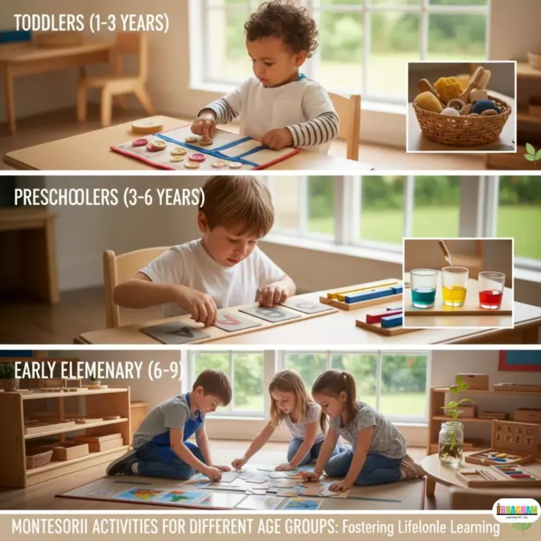 Montessori Activities for Different Age Groups