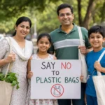 say no to plastic bags